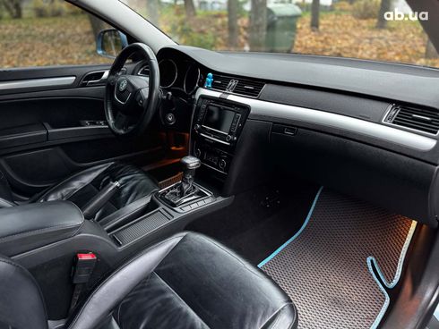 Skoda Superb 2008 синий - фото 35