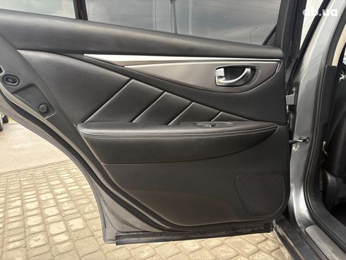 Infiniti Q50 2016 серый - фото 46