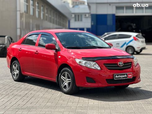 Toyota Corolla 2009 красный - фото 6