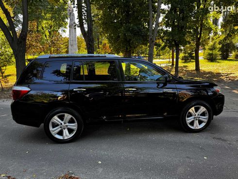 Toyota Highlander 2008 черный - фото 5