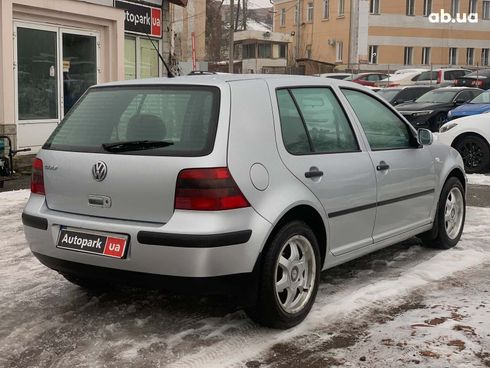Volkswagen Golf 2001 серый - фото 5