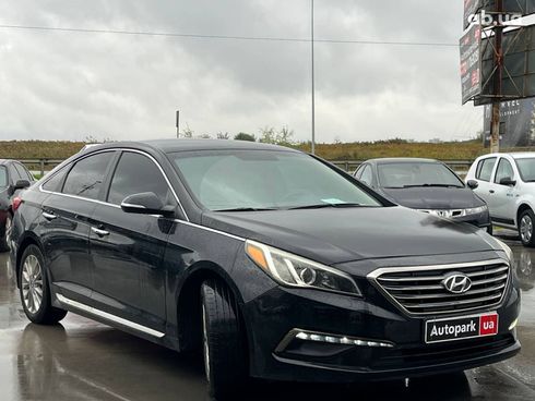Hyundai Sonata 2015 черный - фото 10
