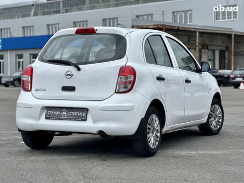Nissan Micra 2013 белый - фото 5