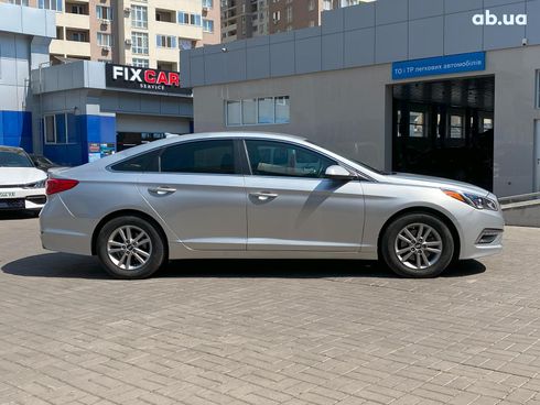 Hyundai Sonata 2015 серый - фото 11