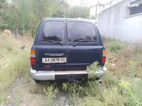 Toyota Land Cruiser 1993 синий - фото 14