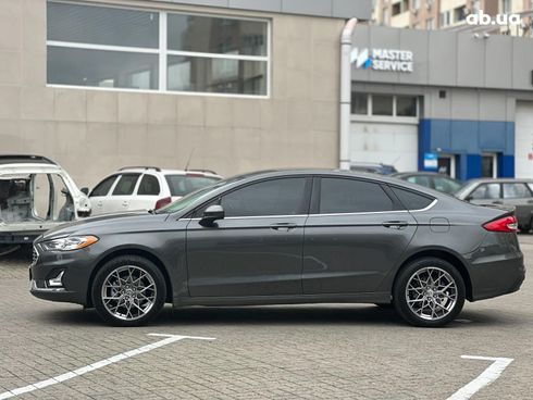 Ford Fusion 2019 серый - фото 21
