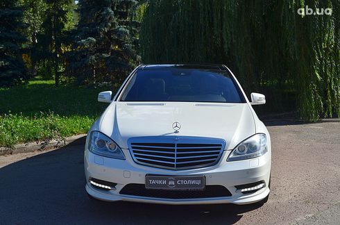 Mercedes-Benz S-Класс 2011 белый - фото 2