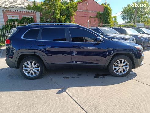 Jeep Cherokee 2014 синий - фото 7