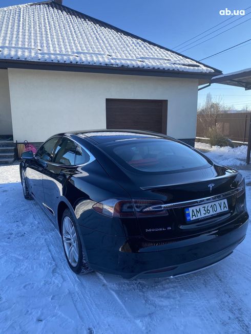 Tesla Model S 2013 черный - фото 6