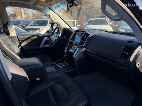 Toyota land cruiser 200 2015 черный - фото 35