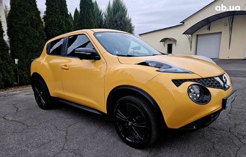 Nissan Juke 2017 желтый - фото 3