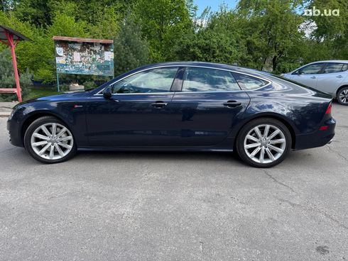 Audi A7 2014 синий - фото 8