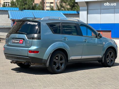 Mitsubishi Outlander XL 2007 зеленый - фото 4