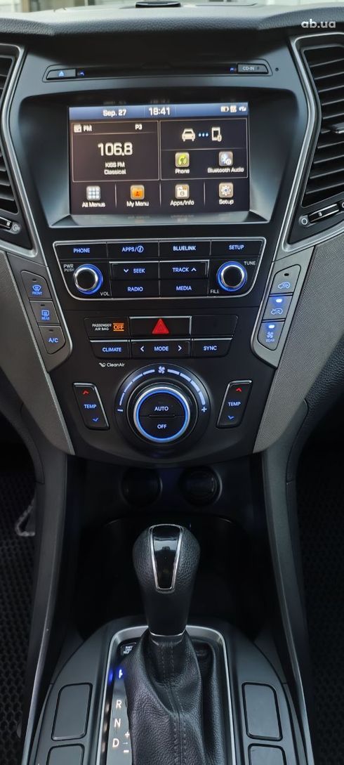 Hyundai Grand Santa Fe 2017 черный - фото 12