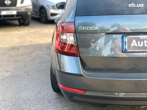 Skoda octavia a7 2017 серый - фото 12