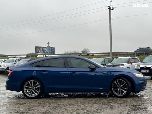 Audi A5 2018 синий - фото 9