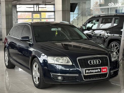 Audi A6 2008 синий - фото 3