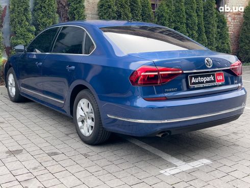 Volkswagen passat b8 2017 синий - фото 14