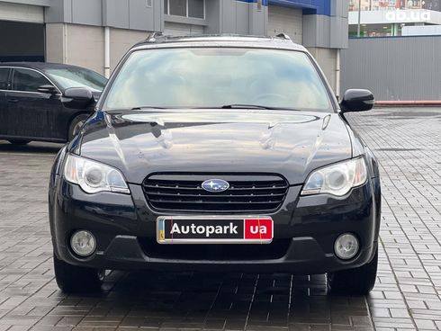 Subaru Legacy Outback 2007 черный - фото 2