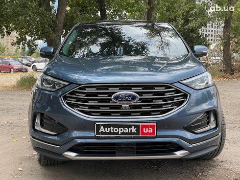 Ford Edge 2019 синий - фото 3