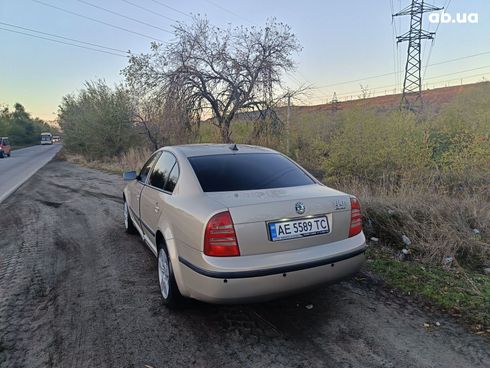 Skoda Superb 2005 бежевый - фото 3