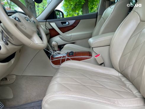 Infiniti QX70 2013 белый - фото 27