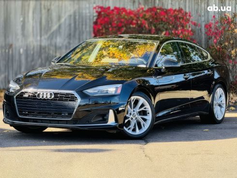 Audi A5 2021 черный - фото 3