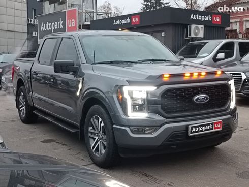 Ford f-150 2021 серый - фото 5