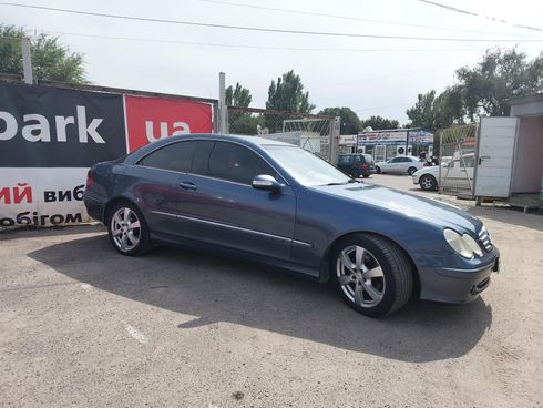 Mercedes-Benz CLK-Класс 2002 синий - фото 7