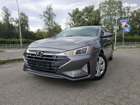 Hyundai Elantra 2019 серый - фото 2