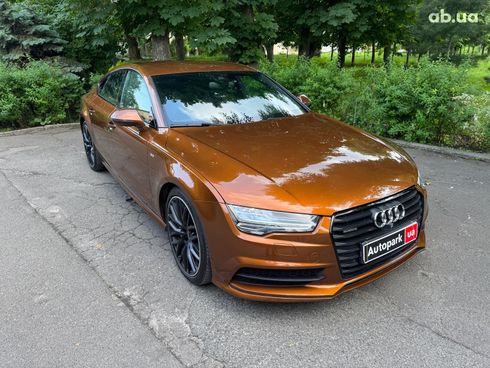 Audi A7 2016 коричневый - фото 6