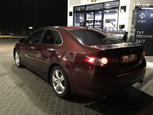 Acura TSX 2010 вишневый - фото 16