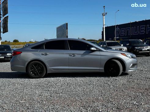 Hyundai Sonata 2015 серый - фото 10