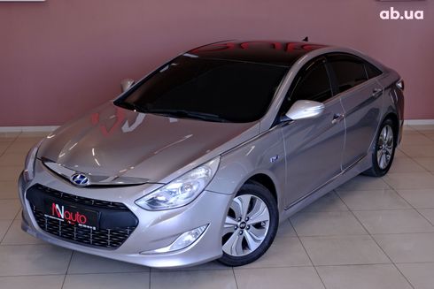 Hyundai Sonata 2014 серый - фото 2