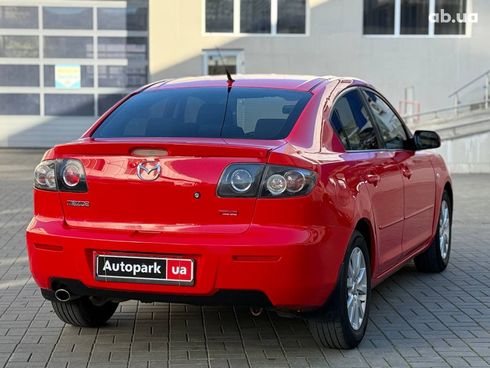 Mazda 3 2007 красный - фото 7