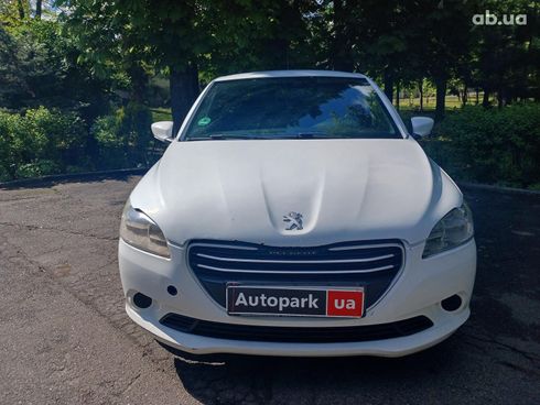 Peugeot 301 2016 белый - фото 2