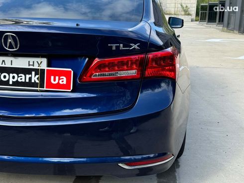 Acura TLX 2017 синий - фото 12