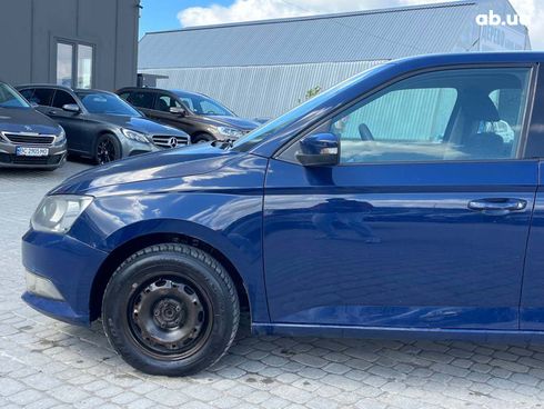 Skoda Fabia 2016 синий - фото 25