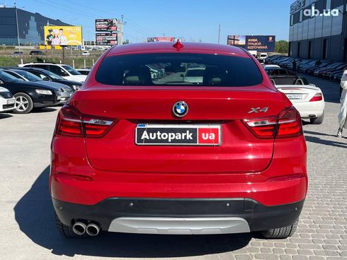 BMW X4 2015 красный - фото 8