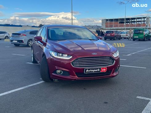 Ford Fusion 2015 красный - фото 3