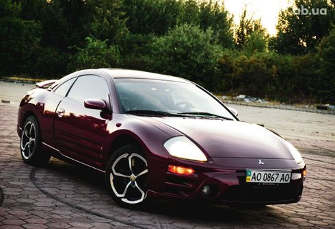 Mitsubishi Eclipse 2005 вишневый - фото 7