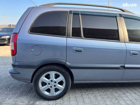 Opel Zafira 2003 серый - фото 4