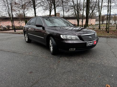 Hyundai Grandeur 2007 красный - фото 3