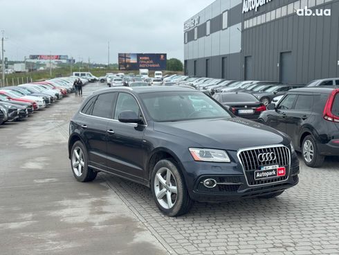 Audi Q5 2017 синий - фото 3