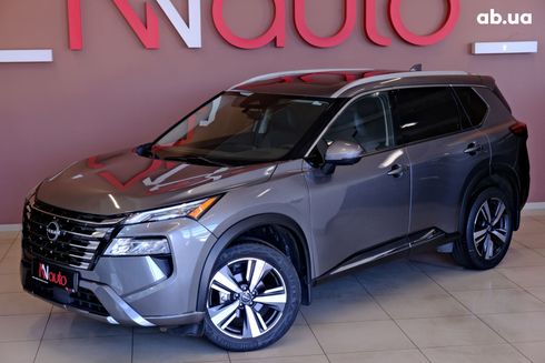 Nissan Rogue 2023 серый - фото 2