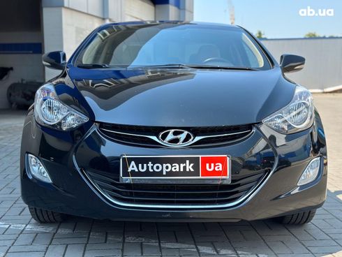 Hyundai Elantra 2012 черный - фото 2