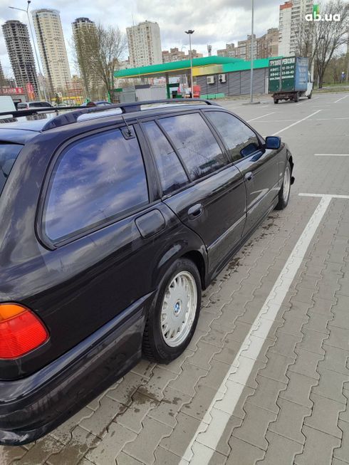 BMW 5 серия 1999 черный - фото 2