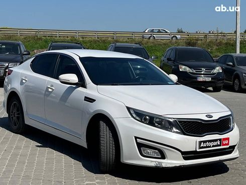 Kia K5 2014 белый - фото 3