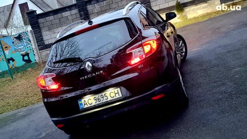 Renault Megane 2012 черный - фото 2