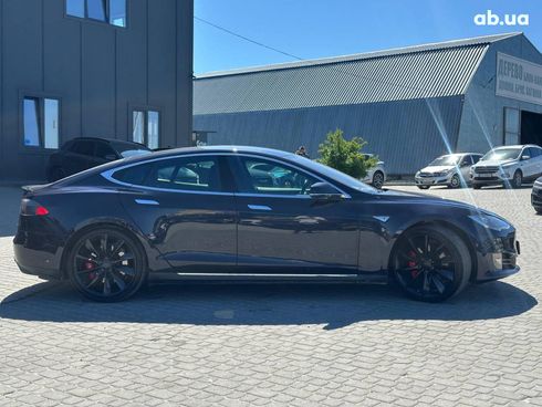 Tesla Model S 2015 синий - фото 12
